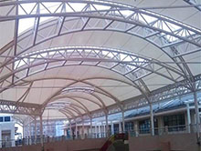 膜結構建筑-商業廣場吉林長春膜結構的優勢