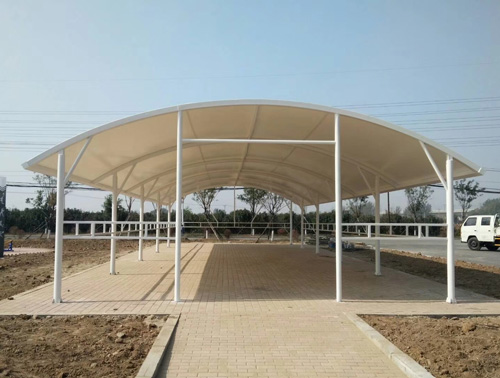 遼陽電廠自行車棚