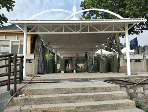 長春膜結構建筑需要遠離易燃物