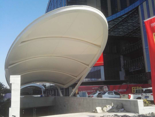 吉林長春膜結構支撐結構選擇單面還是多面？