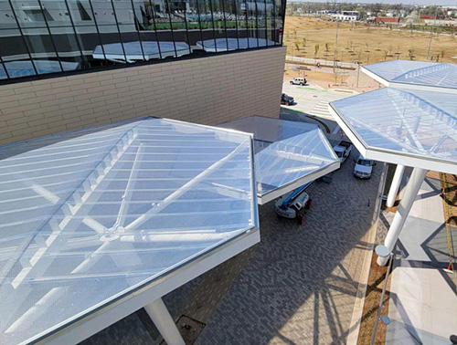 搭建長春膜結構使用太陽能的構想——綠色建筑的未來探索