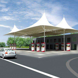 加油站膜結構產品展示四