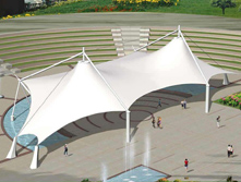 如何確定張拉膜結構的形狀