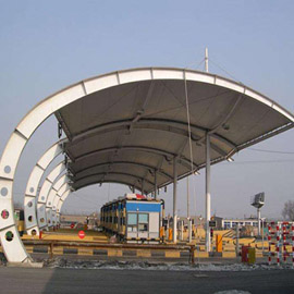 收費站膜結(jié)構(gòu)產(chǎn)品展示三